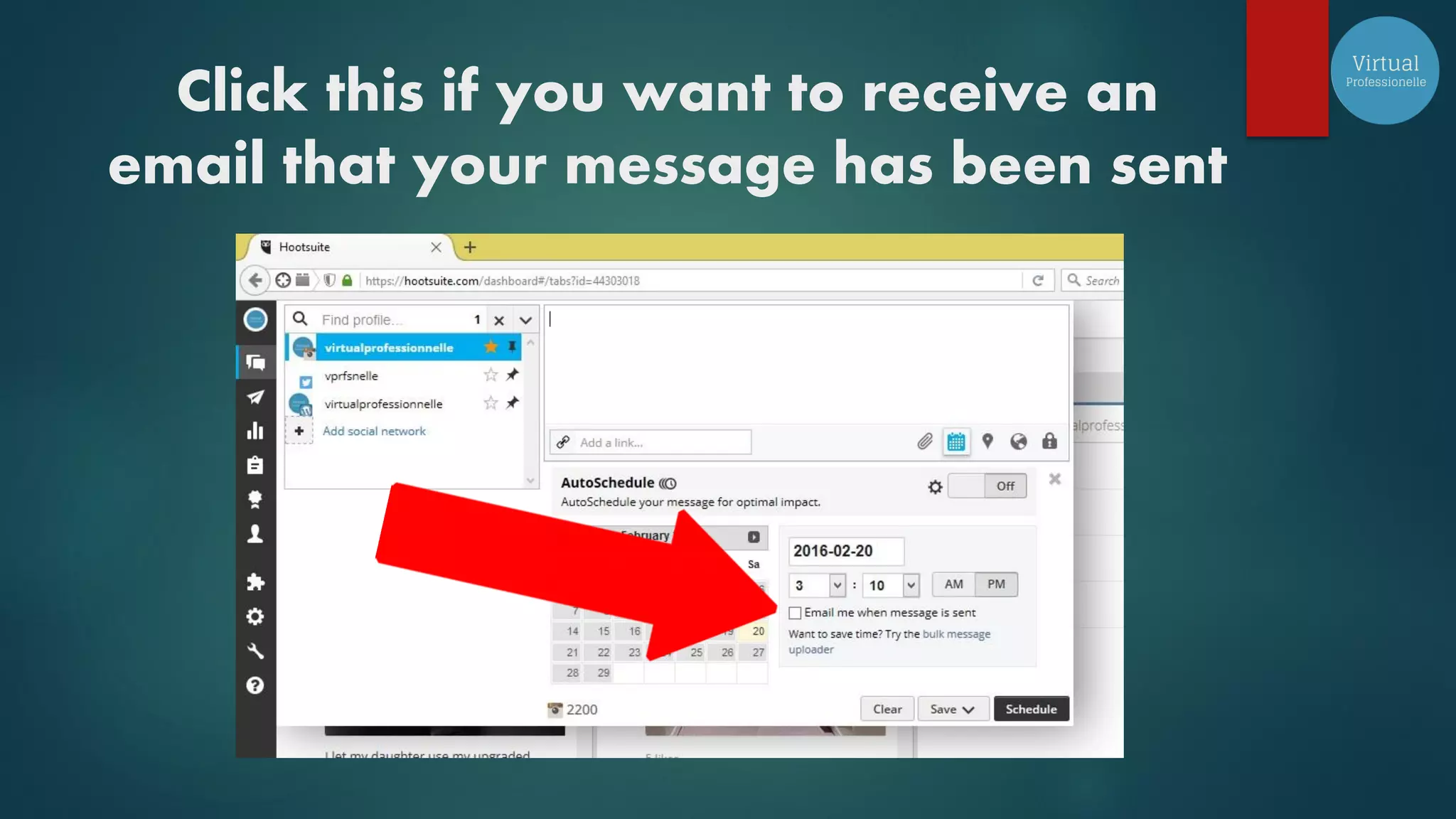 Click this if you want to receive an
email that your message has been sent
 