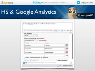 ProSolutionPartner // fritumuv.it

HS & Google Analytics

diego_orzalesi

#HootUpWHR

 