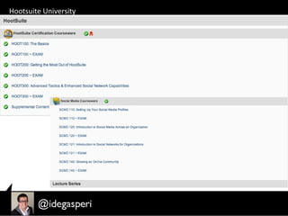 Hootsuite University
 