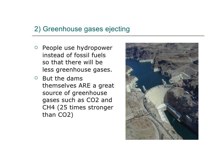 Hoover dam and the negative effects on environment