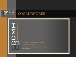 COORDONNÉES 
