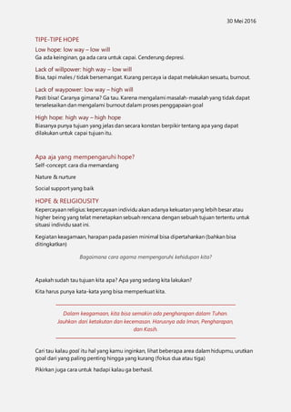 Hope | PDF