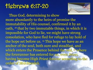 Hope and Our Need of the God who is .ppt