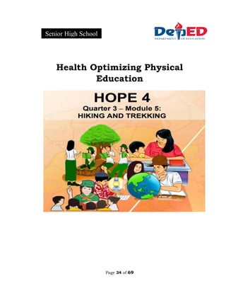 Page 34 of 69
Health Optimizing Physical
Education
Senior High School
 