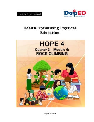 Page 42 of 69
Health Optimizing Physical
Education
Senior High School
 