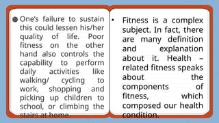 Health Optimizing Physical Education 4 - LESSON 1 Quarter Three | PPTX