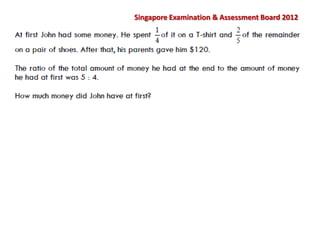 Singapore Examination & Assessment Board 2012
 