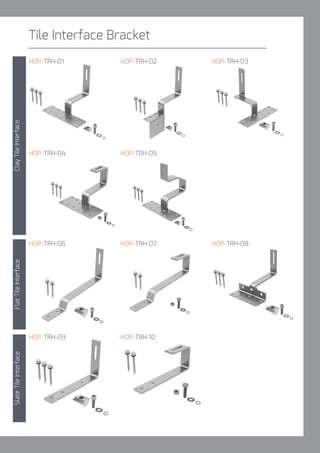 Hopergy Racking Hopergy Solar Mounting Structure Catalogue | PDF