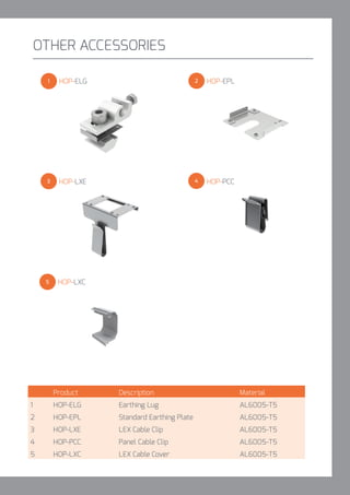 Hopergy Racking Hopergy Solar Mounting Structure Catalogue | PDF