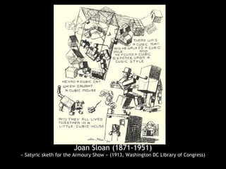 Joan Sloan (1871-1951)
« Satyric sketh for the Armoury Show » (1913, Washington DC Library of Congress)
 
