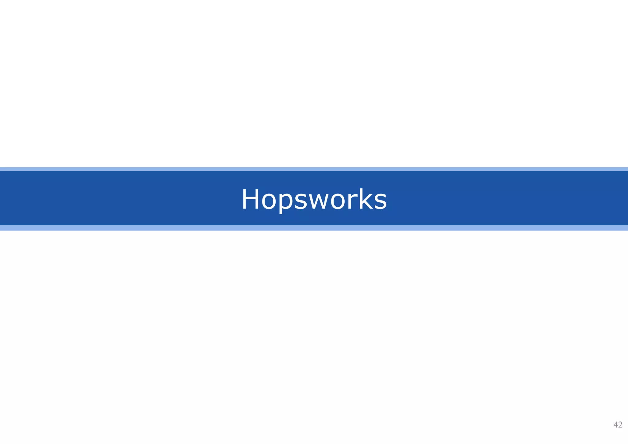 Hopsworks
42
 