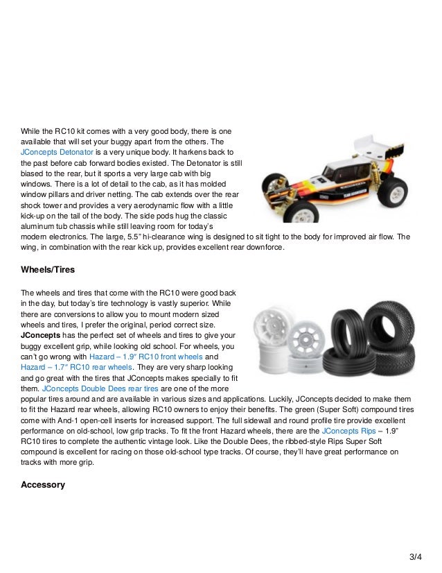 rc10 classic hop up parts