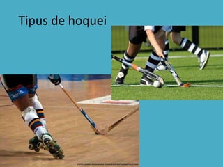 Tipus de hoquei

 