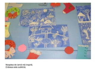 Noaptea de iarnă mă inspiră, Crăiasa este sublimă. 