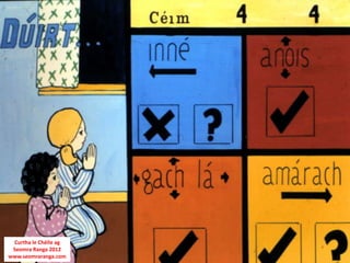 Curtha le Chéile ag
 Seomra Ranga 2012
www.seomraranga.com
 