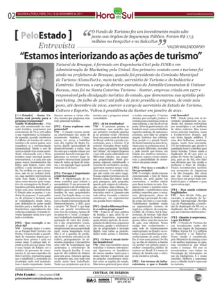 02   SEGUNDA e TERÇA-FEiRA, 14 e 15 de NOVEMBRO de 2011   www.horadosul.com.br
 