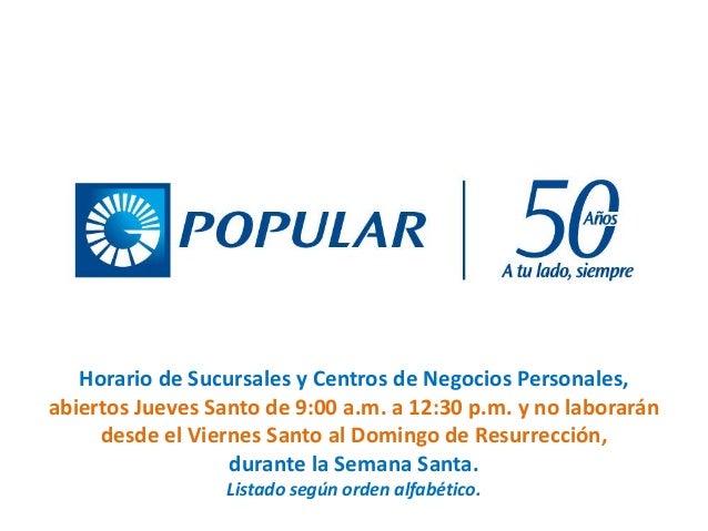 Horario forex semana santa