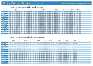 Horarios urquiza marzo web.compressed (3) | PDF