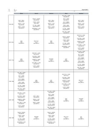 Núm. 31
Curs: 2022 - 23
Horari Anual Acrònim: 2BATC
dilluns dimarts dimecres dijous divendres
8:15 - 9:15
MAT II - RPUJ
(Aula 1BATA)
MACS II - ILOP
(Aula 2BATB)
GREC II - GGRA
(Aula 2BATC)
FISICA II - SOPER
(Aula 2BATB)
CTMA II - XPAR
(Aula LAB2)
LIT. CAS. - APER
(Aula SUPORT1)
GEOGRAFIA - JLOP
(Aula 2BATA)
MAT II - RPUJ
(Aula 1BATA)
MACS II - ILOP
(Aula 2BATB)
GREC II - GGRA
(Aula 2BATC)
TEC. IND. II - PESP
(Aula 2BATB)
BIO. II - XPAR
(Aula 2BATC)
ALE II - MMAR
(Aula SUPORT1)
FRA II - JARG
(Aula SUPORT2)
LIT. CAT. - JMON
(Aula SUPORT3)
HIST. ART - GBEN
(Aula 2BATA)
MAT II - RPUJ
(Aula 1BATA)
MACS II - ILOP
(Aula 2BATB)
GREC II - GGRA
(Aula 2BATC)
9:15 - 10:15
ANG
JAZU
(Aula 2BATC)
HIST. FILO.
HLLO
(Aula 2BATC)
ANG
JAZU
(Aula 2BATC)
FISICA II - SOPER
(Aula 2BATB)
CTMA II - XPAR
(Aula LAB2)
LIT. CAS. - APER
(Aula SUPORT1)
GEOGRAFIA - JLOP
(Aula 2BATA)
DIB. TEC. II - JCAS
(Aula 1BATA)
ELECTRO. - PESP
(Aula SUPORT1)
QUIMICA II - NVEN
(Aula 2BATB)
ECO. EMP. II - JJOR
(Aula 2BATA)
LLATI II - GGRA
(Aula 2BATC)
10:15 - 11:15
CAS
SPER
(Aula 2BATC)
DIB. TEC. II - JCAS
(Aula 1BATA)
ELECTRO. - PESP
(Aula SUPORT1)
QUIMICA II - NVEN
(Aula 2BATB)
ECO. EMP. II - JJOR
(Aula 2BATA)
LLATI II - GGRA
(Aula 2BATC)
HISTORIA
JLOP
(Aula 2BATC)
CAT
MSAL
(Aula 2BATC)
TEC. IND. II - PESP
(Aula 2BATB)
BIO. II - XPAR
(Aula 2BATC)
ALE II - MMAR
(Aula SUPORT1)
FRA II - JARG
(Aula SUPORT2)
LIT. CAT. - JMON
(Aula SUPORT3)
HIST. ART - GBEN
(Aula 2BATA)
11:45 - 12:45
TEC. IND. II - PESP
(Aula 2BATB)
BIO. II - XPAR
(Aula 2BATC)
ALE II - MMAR
(Aula SUPORT1)
FRA II - JARG
(Aula SUPORT2)
LIT. CAT. - JMON
(Aula SUPORT3)
HIST. ART - GBEN
(Aula 2BATA)
CAS
SPER
(Aula 2BATC)
CAT
MSAL
(Aula 2BATC)
DIB. TEC. II - JCAS
(Aula TEC1)
ELECTRO. - PESP
(Aula SUPORT1)
QUIMICA II - NVEN
(Aula 2BATB)
ECO. EMP. II - JJOR
(Aula 2BATA)
LLATI II - GGRA
(Aula 2BATC)
HIST. FILO.
HLLO
(Aula 2BATC)
12:45 - 13:45
DIB. TEC. II - JCAS
(Aula TEC1)
ELECTRO. - PESP
(Aula SUPORT1)
QUIMICA II - NVEN
(Aula 2BATB)
ECO. EMP. II - JJOR
(Aula 2BATA)
LLATI II - GGRA
(Aula 2BATC)
MAT II - RPUJ
(Aula 1BATA)
MACS II - ILOP
(Aula 2BATB)
GREC II - GGRA
(Aula 2BATC)
TEC. IND. II - PESP
(Aula 2BATB)
BIO. II - XPAR
(Aula 2BATC)
ALE II - MMAR
(Aula SUPORT1)
FRA II - JARG
(Aula SUPORT2)
LIT. CAT. - JMON
(Aula SUPORT3)
HIST. ART - GBEN
(Aula 2BATA)
ANG
JAZU
(Aula 2BATC)
HISTORIA
JLOP
(Aula 2BATC)
13:45 - 14:45
FISICA II - SOPER
(Aula 2BATB)
CTMA II - XPAR
(Aula LAB2)
LIT. CAS. - APER
(Aula SUPORT1)
GEOGRAFIA - JLOP
(Aula 2BATA)
HISTORIA
JLOP
(Aula 2BATC)
FISICA II - SOPER
(Aula 2BATB)
CTMA II - XPAR
(Aula LAB2)
LIT. CAS. - APER
(Aula SUPORT1)
GEOGRAFIA - JLOP
(Aula 2BATA)
HIST. FILO.
HLLO
(Aula 2BATC)
TUT
JAZU
(Aula 2BATC)
Grup 2n BAT C
 