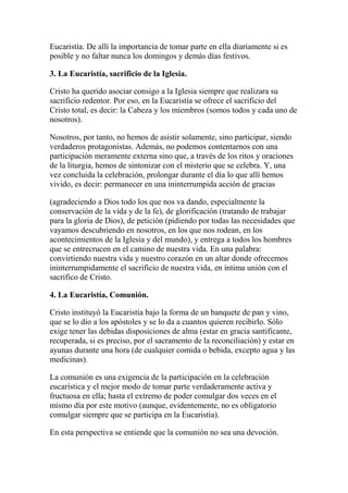 Hora santa delante del santísimo