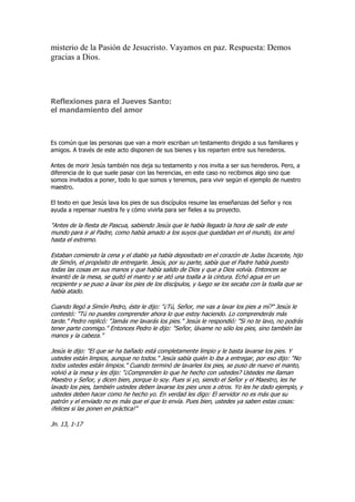 Hora santa delante del santísimo