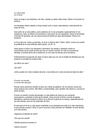 Hora santa delante del santísimo