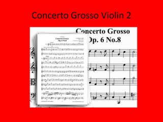 Concerto Grosso Violin 2 
