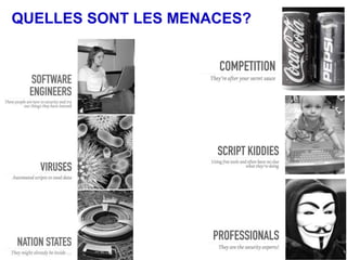 QUELLES SONT LES MENACES?
 