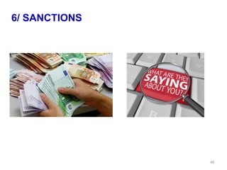 6/ SANCTIONS
46
 