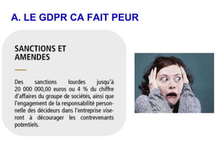 A. LE GDPR CA FAIT PEUR
 
