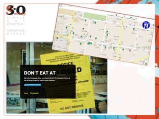 S I M P L E
B    U    T
EFFECTIVE:

DISRUPTIVE
B Y P A S S
 