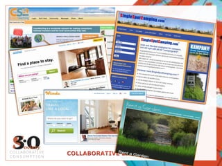 COLLABORATIVE
CONSUMPTION
 