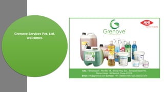 Grenove Services Pvt. Ltd.
welcomes
 