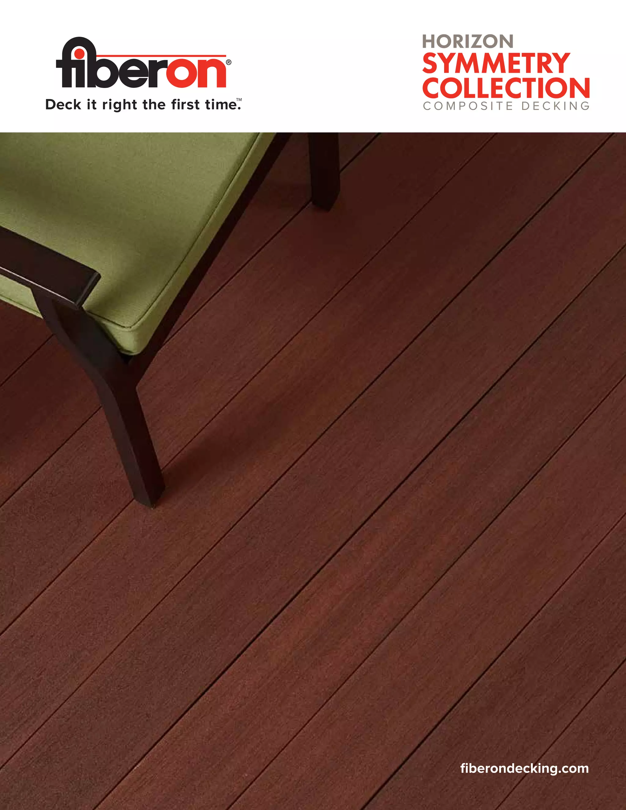 Fiberon Horizon Symmetry Decking Brochure | PDF