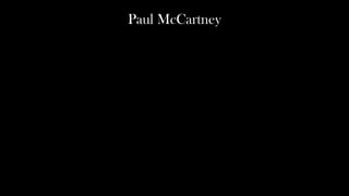 Paul McCartney
 