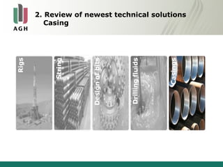 2. Review of newest technical solutions 
Casing 
 