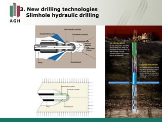 3. New drilling technologies 
Slimhole hydraulic drilling 
 