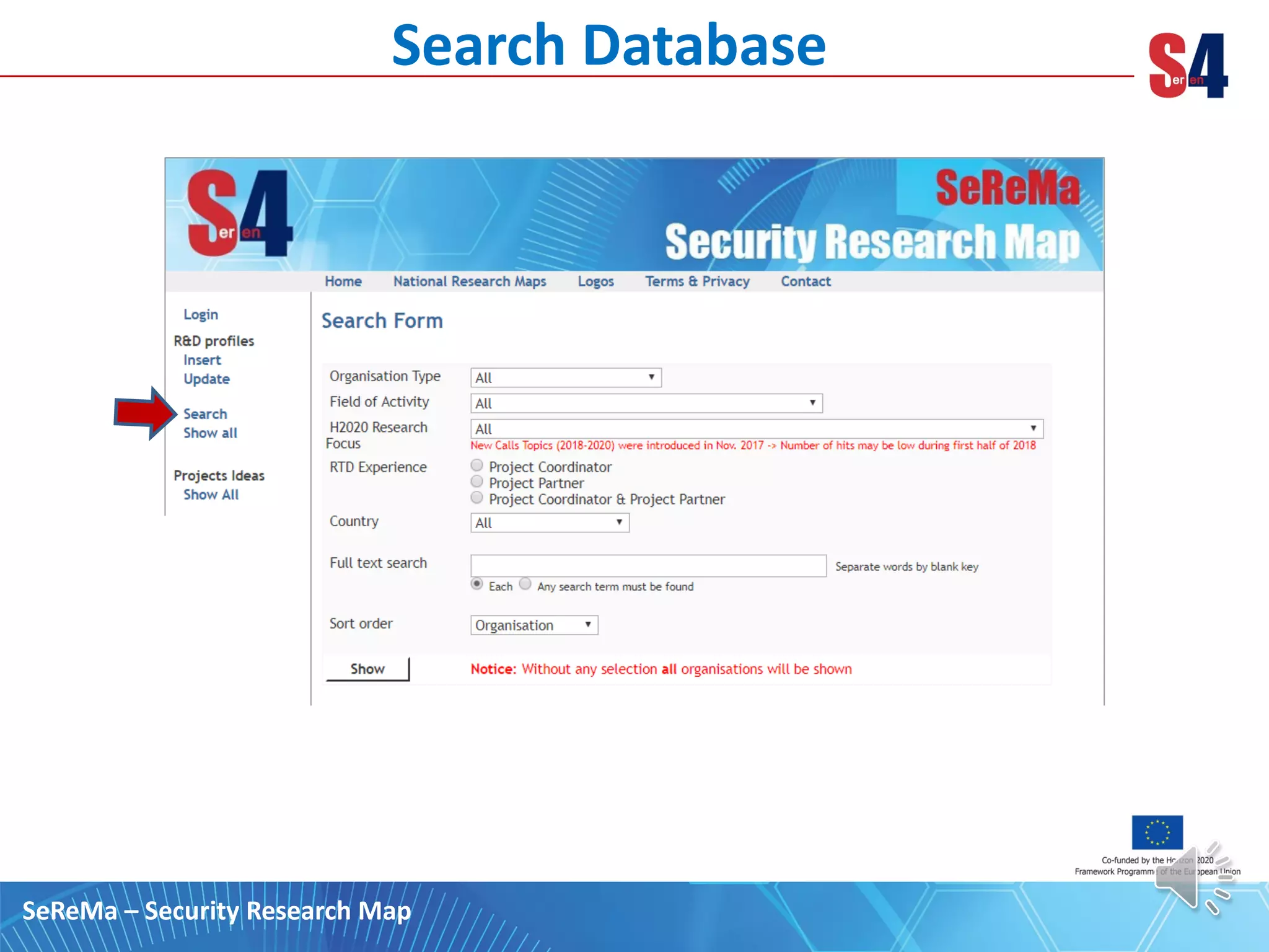 Search Database
SeReMa – Security Research Map
 