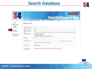 Search Database
SeReMa – Security Research Map
 