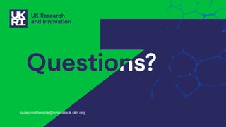 louise.mothersole@innovateuk.ukri.org
 