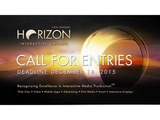 Horizon Interactive Awards, Mike Sauce & Jeff Jahn