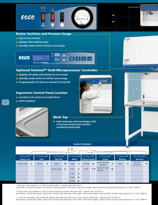 Horizontal Laminar Flow Clean Benches | PDF