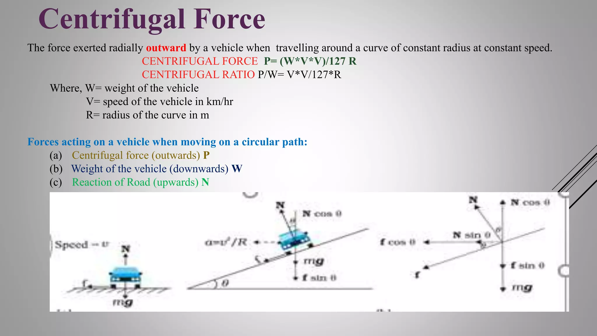Horizontal Curve Irc 38 Pptx