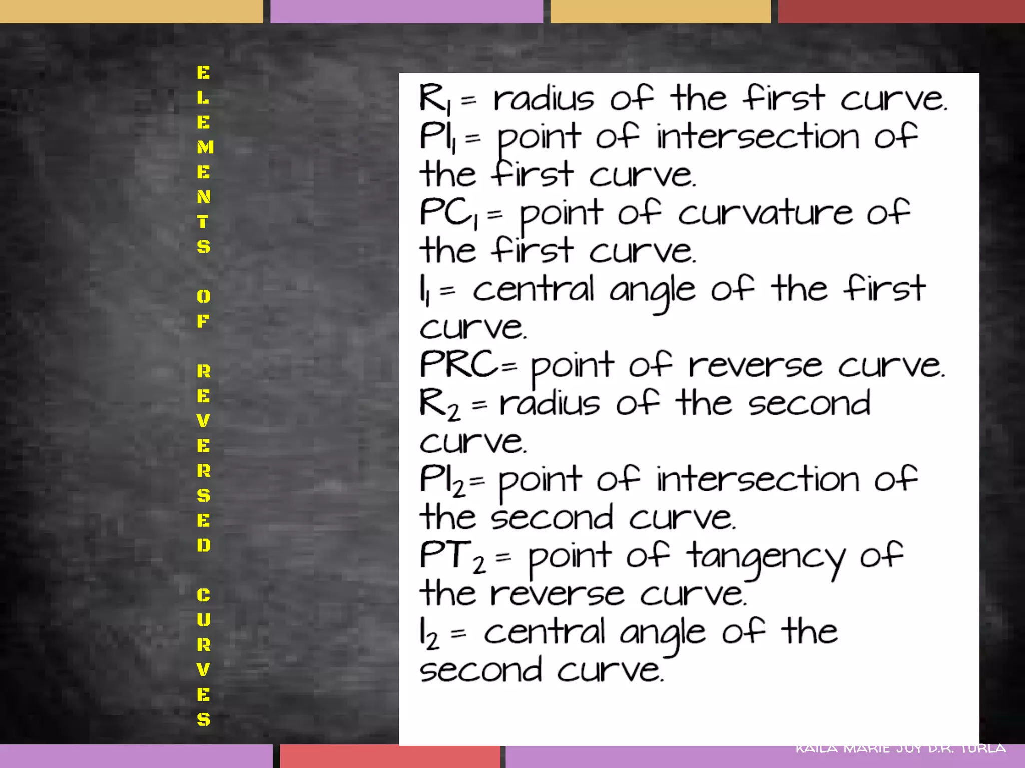 E
L
E
M
E
N
T
S

O
F

R
E
V
E
R
S
E
D

C
U
R
V
E
S
    kaila marie joy d.r. turla
 