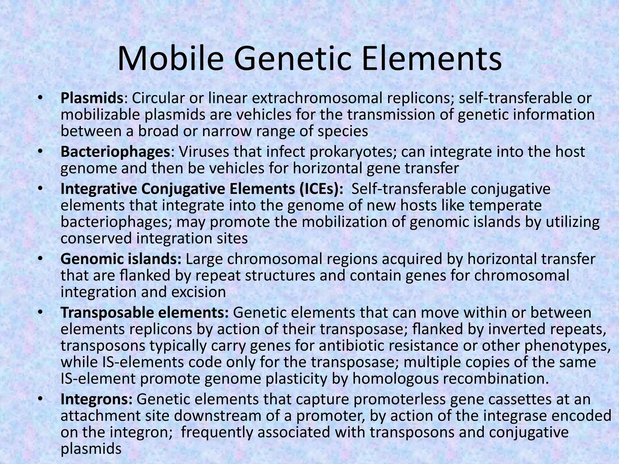 Horizontal gene transfer in bacteria | PDF