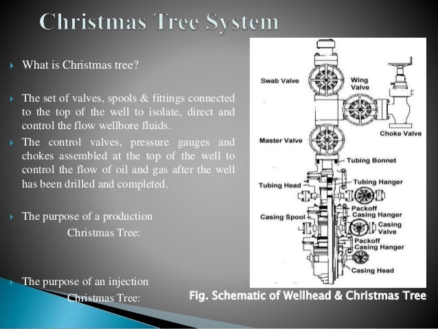 Christmas tree oil and gas ppt