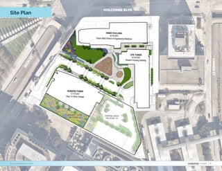 Site Plan
M
A
I
N
S
T
HOLCOMBE BLVD
FANNIN
ST
HORIZON TOWER | 4
horizontowertmc.com
 