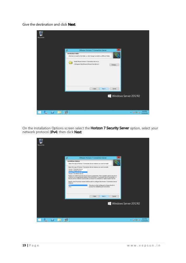 Vmware Horizon View 7 Lab Manual - 