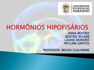 ANNA BEATRIZ
BEATRIZ AGUIAR
LAIANE MORORÓ
WYLLMA SANTOS
PROFESSOR: BRUNO GUILHERME
 
