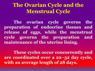 Hormonal control of reproduction in a mammal | PPTX